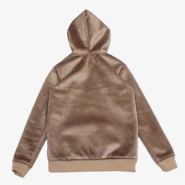 Grey Shower Hoodie With Inner Fur For Boys (Copy) - Image 4