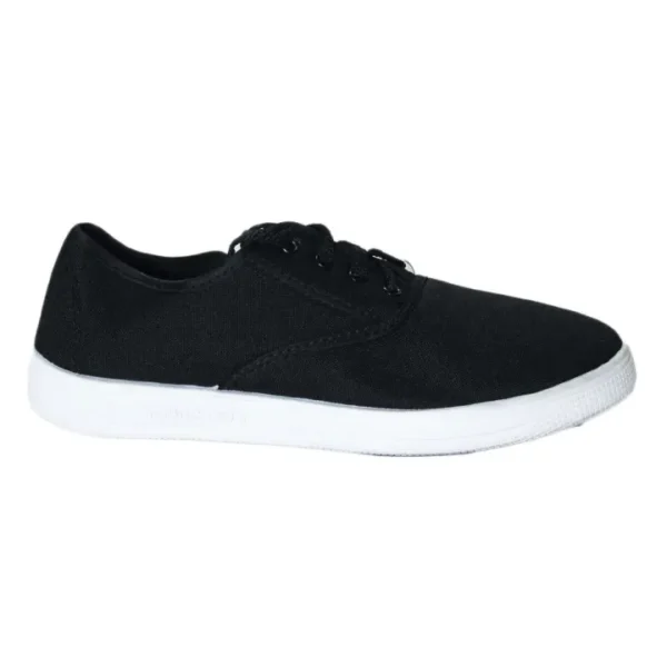 Goldstar Black Concord Lace-Up School Shoes For Boys